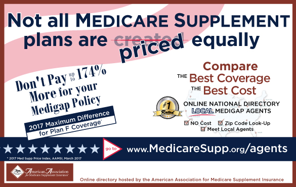 Medicare supplement agents promotional ad
